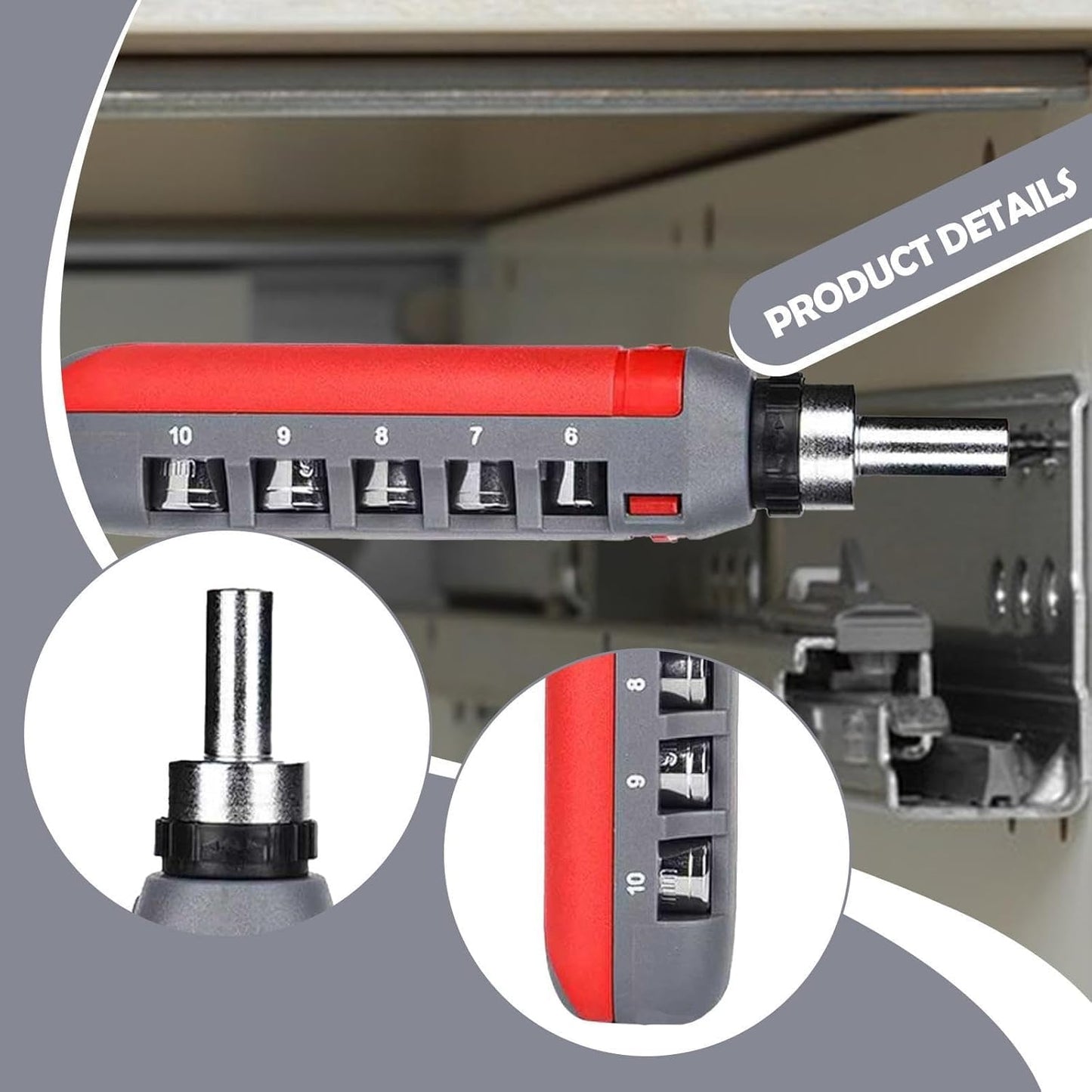 Spartan 14-in-1 Ratchet Screwdriver Set with Built-In Bits