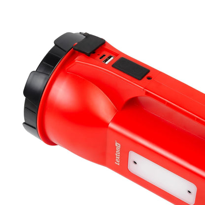 Lexton Thunder Gold 4000mAh Torch, 5W LED, Side Light, Type-C, Power Bank