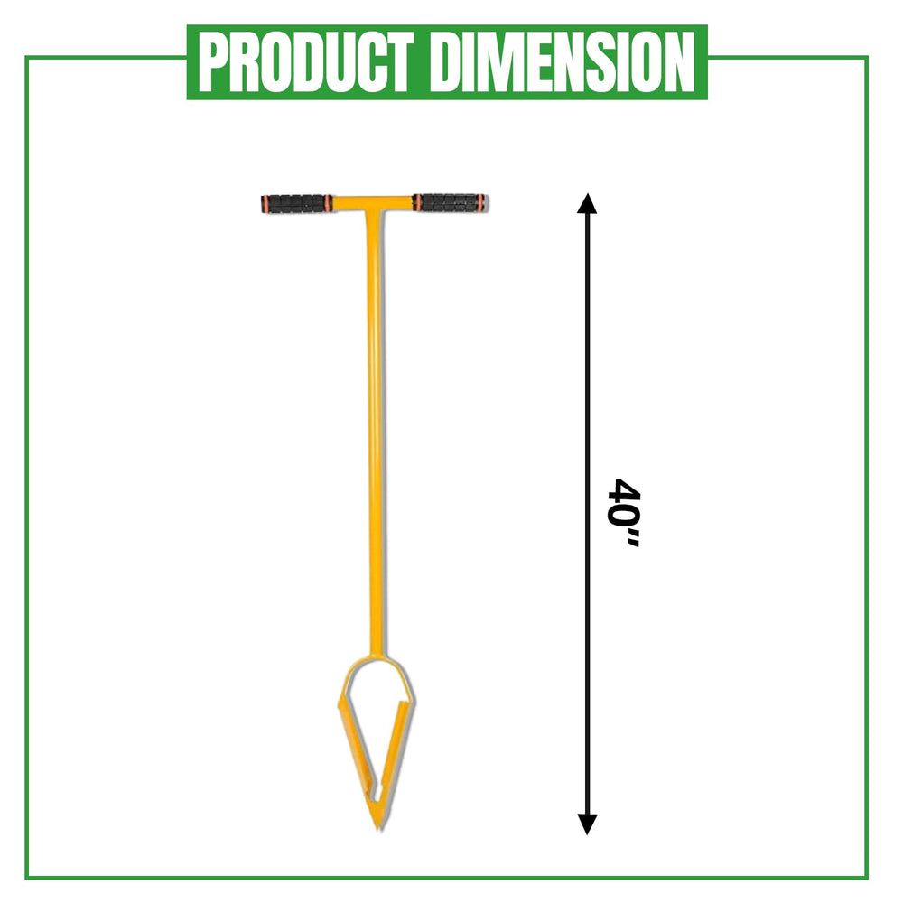 
                  
                    Klassic Post Hole Hand Auger | 4" Drill Size | Used for Plantation | Fence Post Manual Digging | Soil Auger | for Planting Trees, Seedlings, Bedding Plants, Deep Cultivating, Digging Seeds
                  
                
