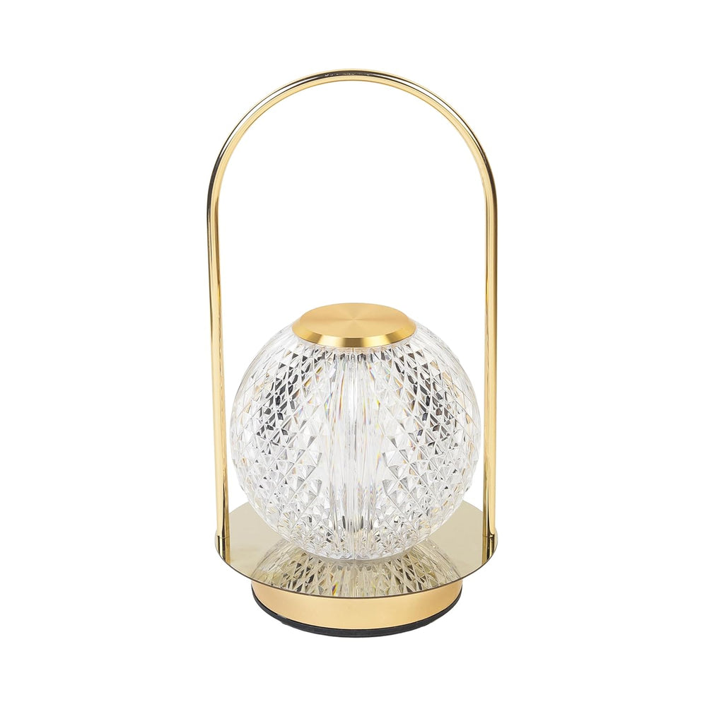 
                  
                    Lexton Crystal Diamond Shape Table Lamp with Touch Control LED Light | Adjustable Brightness, USB Charging, Portable, Night Desk Lamp for Bedroom, Living Room, Study, Decoration,GIF | (Pack of 1)
                  
                