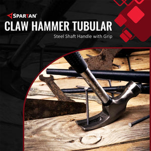 
                  
                    Spartan Curved Claw Hammer with Rubber Handle | Repair Hand working Claw Hammer for Masonry, Woodwork, Fittings for Home, DIY, Mechanic, Industrial & Professional
                  
                