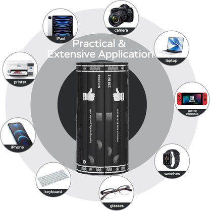 Spartan 128-in-1 Precision Screwdriver Set for Phone, Laptop & Computer Repair