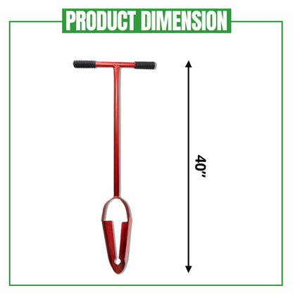 Klassic 4" Dual Blade Manual Post Hole Digger – Garden & Planting Tool