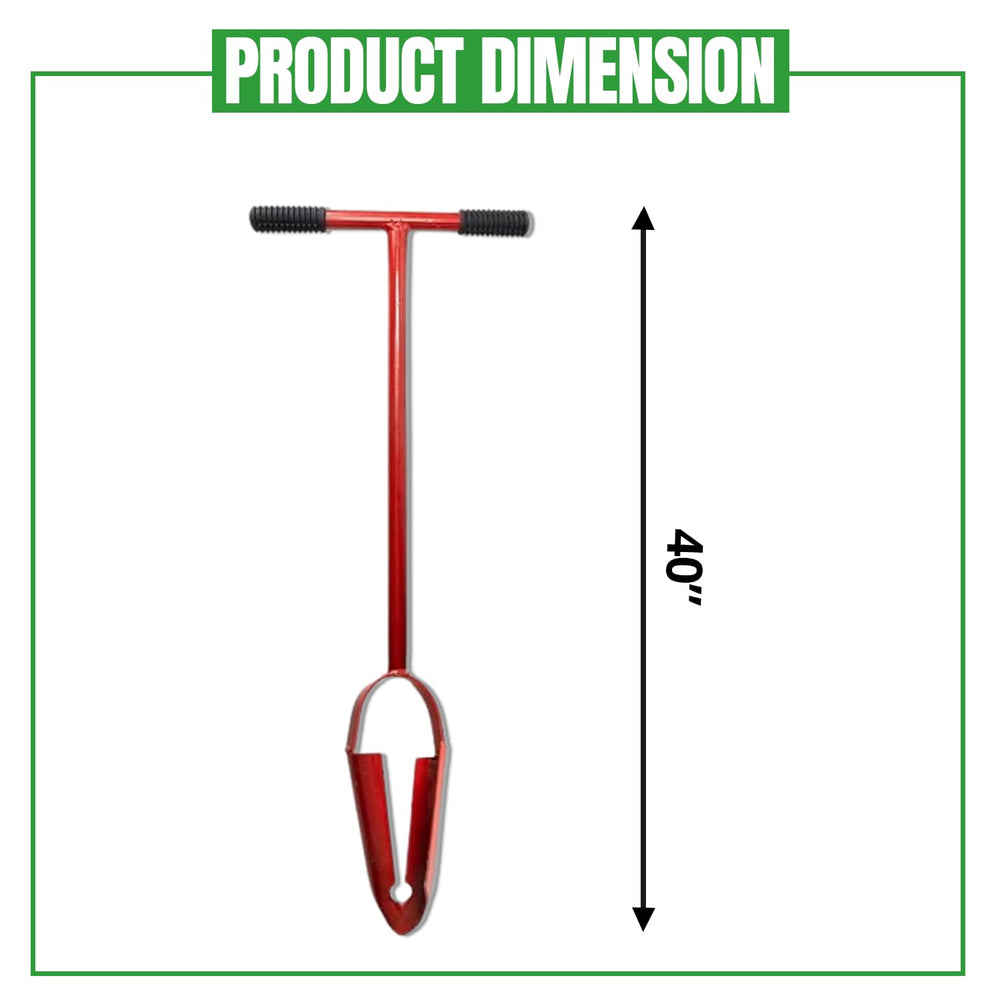 
                  
                    Klassic Post Hole Hand Auger | 4" Drill Size | Used for Plantation | Fence Post Manual Digging | Soil Auger | for Planting Trees, Seedlings, Bedding Plants, Deep Cultivating, Digging Seeds
                  
                