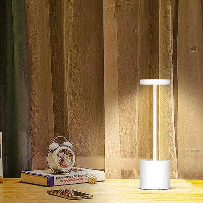 Lexton Rechargeable LED Table Lamp | Portable Cordless Desk Light Black - iCraft by Eagle