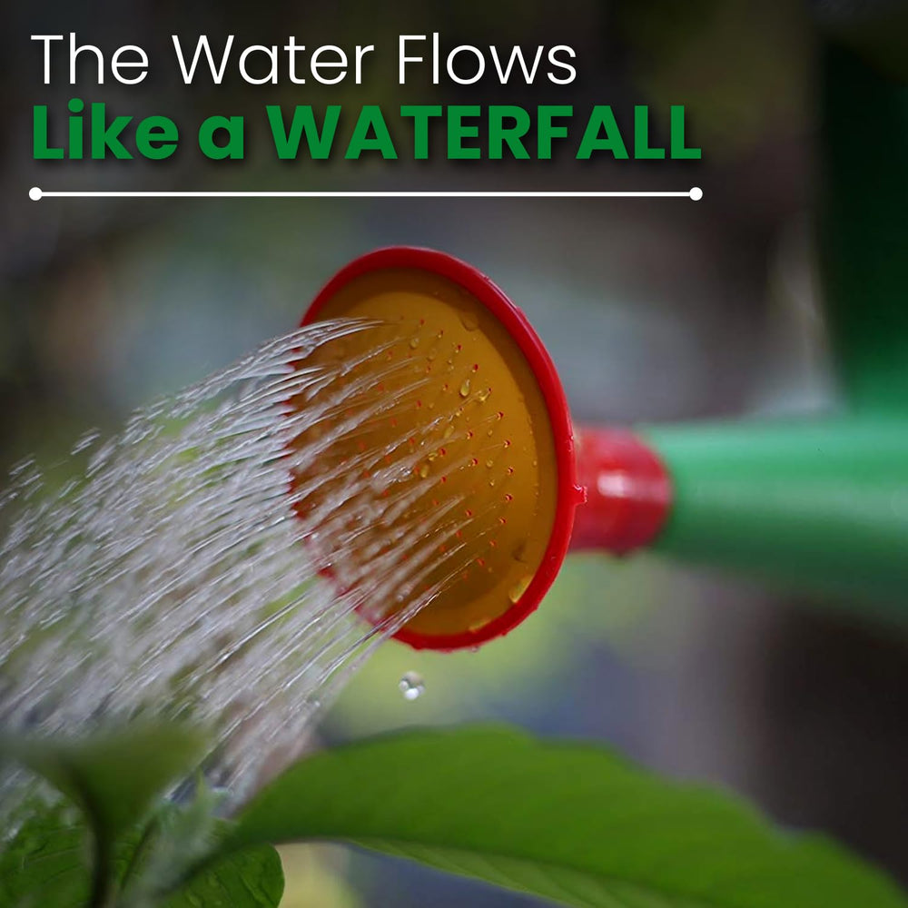
                  
                    Klassic Watering Can (5L) | Plastic Green Water Can with Sprayer for Plants/Garden | Indoor Outdoor Watering Shower Can | Sprinkler for Plants | Watering Hand Bottles for Garden | Water Spray Can
                  
                