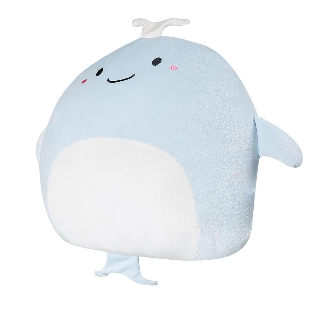 HANKLEY Whale Plush Pillow is a soft, cuddly, and huggable stuffed toy