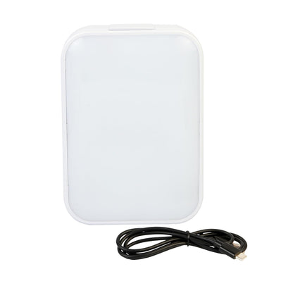 Lexton Litehouse 12W Rechargeable Emergency LED Lamp (96 SMD) | 4000mAh Battery | 3 Modes | Type-C | Power Bank