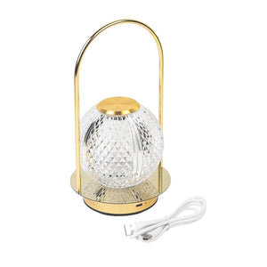 
                  
                    Lexton Crystal Diamond Shape Table Lamp with Touch Control LED Light | Adjustable Brightness, USB Charging, Portable, Night Desk Lamp for Bedroom, Living Room, Study, Decoration,GIF | (Pack of 1)
                  
                