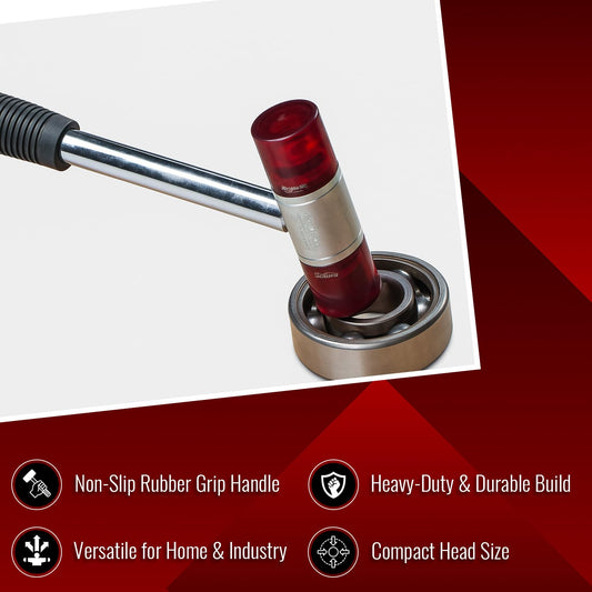 Spartan 20mm Soft Face Hammer | Dual Head Acetate Mallet Tool