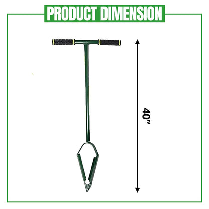 Klassic 4" Dual Blade Manual Post Hole Digger – Garden & Planting Tool
