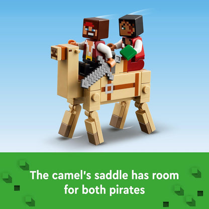 LEGO Minecraft Pirate Ship Voyage 21259 (Box Condition Damaged, Product Fine)