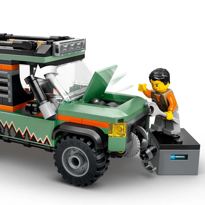 LEGO CITY OFF-ROAD 4X4 MOUNTAIN TRUCK ADVENTURE TOY 60447 1.00 PACK (Box Condition Damaged, Product Fine) iCraft by Eagle