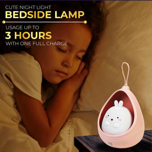 
                  
                    Lexton Cute Kitty Night Light Lamp with USB Rechargeable for Bedroom, Night Lamp, Gifting Purposes, Diwali Light Decoration for Kids Baby Toddler Teen Gift Warm White Colour (Pack of 1)
                  
                