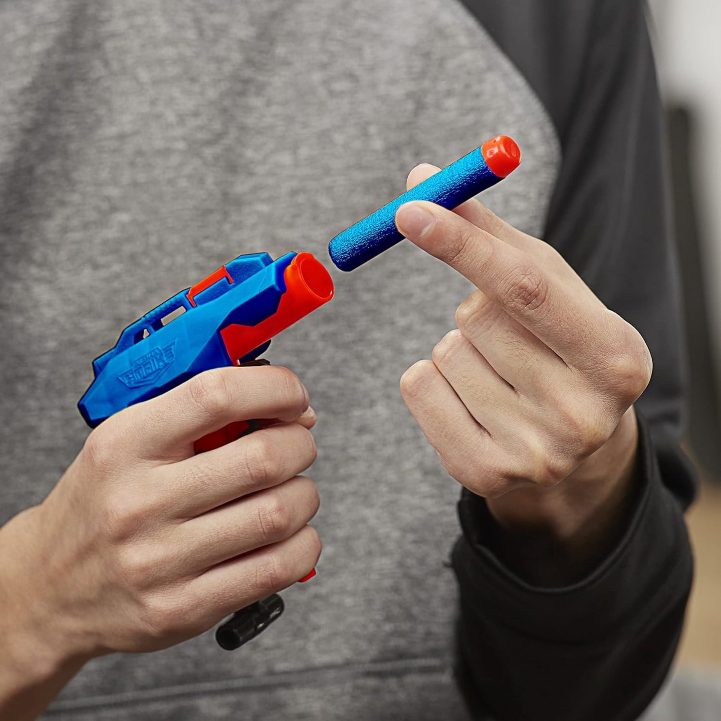Nerf Alpha Strike Slinger SD-1 Blaster – Single-Fire Foam Dart Toy for Kids