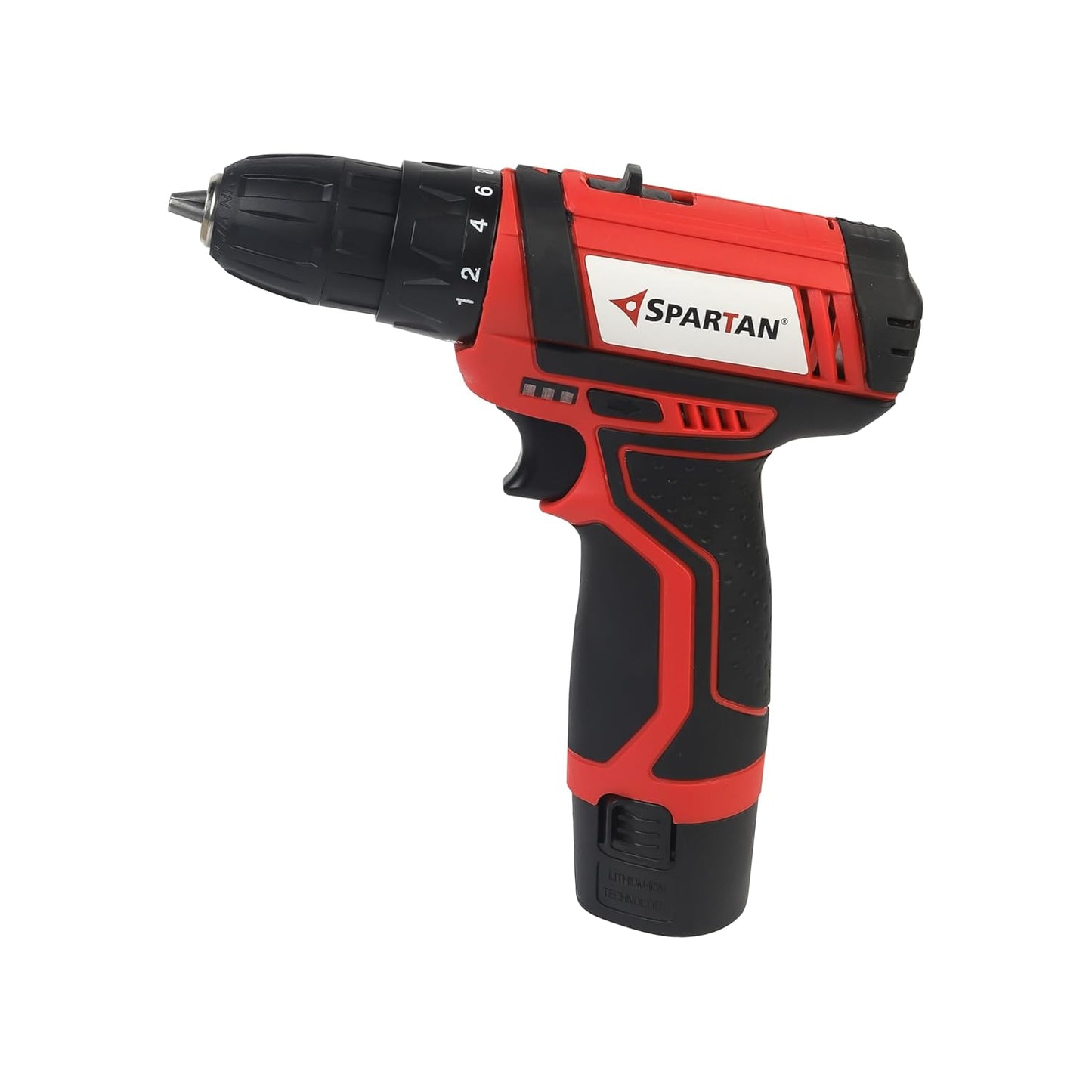Spartan Cordless Drill 12V, LED & Keyless Chuck
