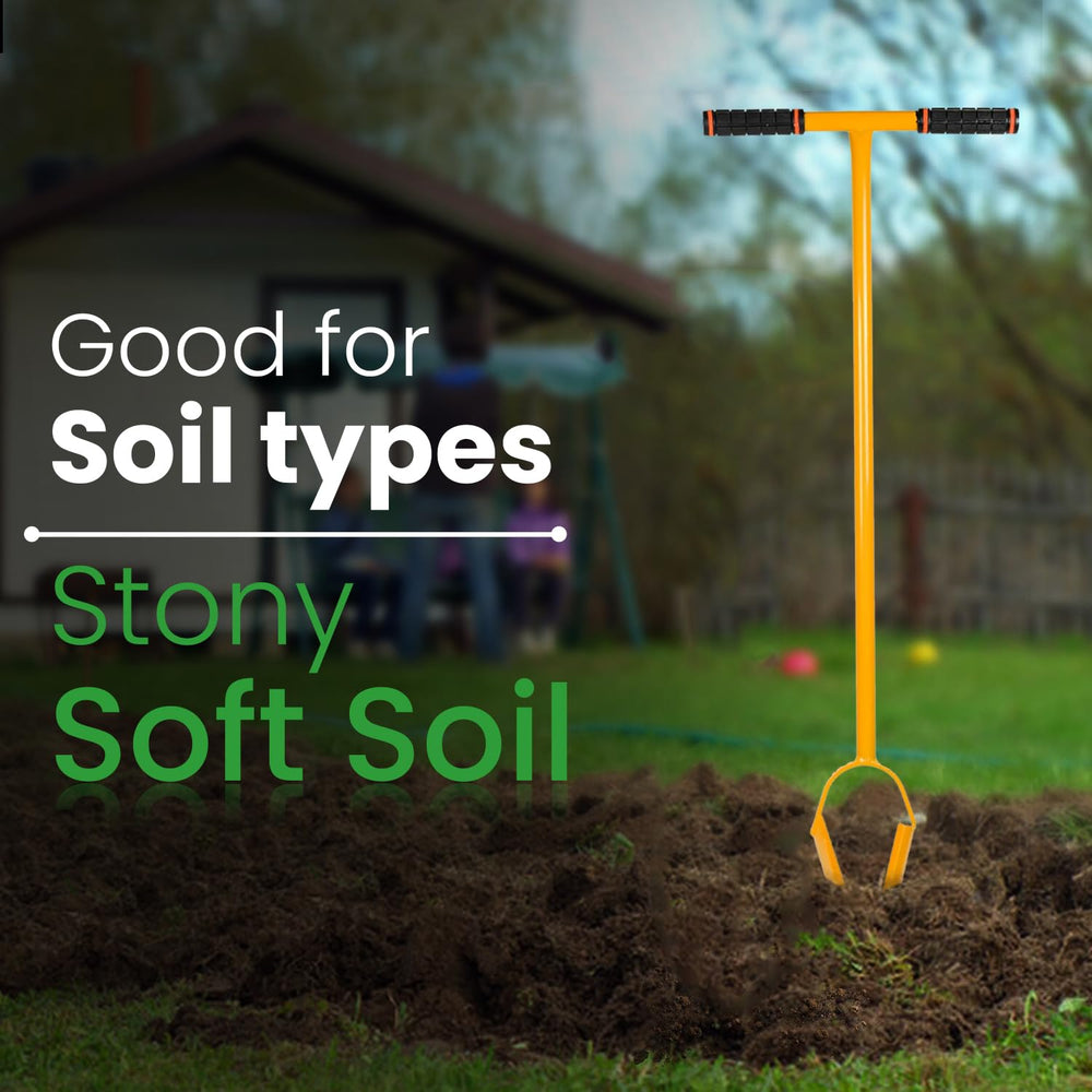 
                  
                    Klassic Post Hole Hand Auger | 4" Drill Size | Used for Plantation | Fence Post Manual Digging | Soil Auger | for Planting Trees, Seedlings, Bedding Plants, Deep Cultivating, Digging Seeds
                  
                