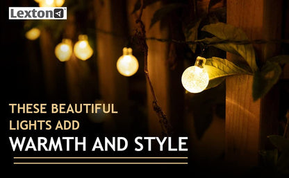 Lexton 16 Decorative Rattan Balls – Warm White Festival Lights