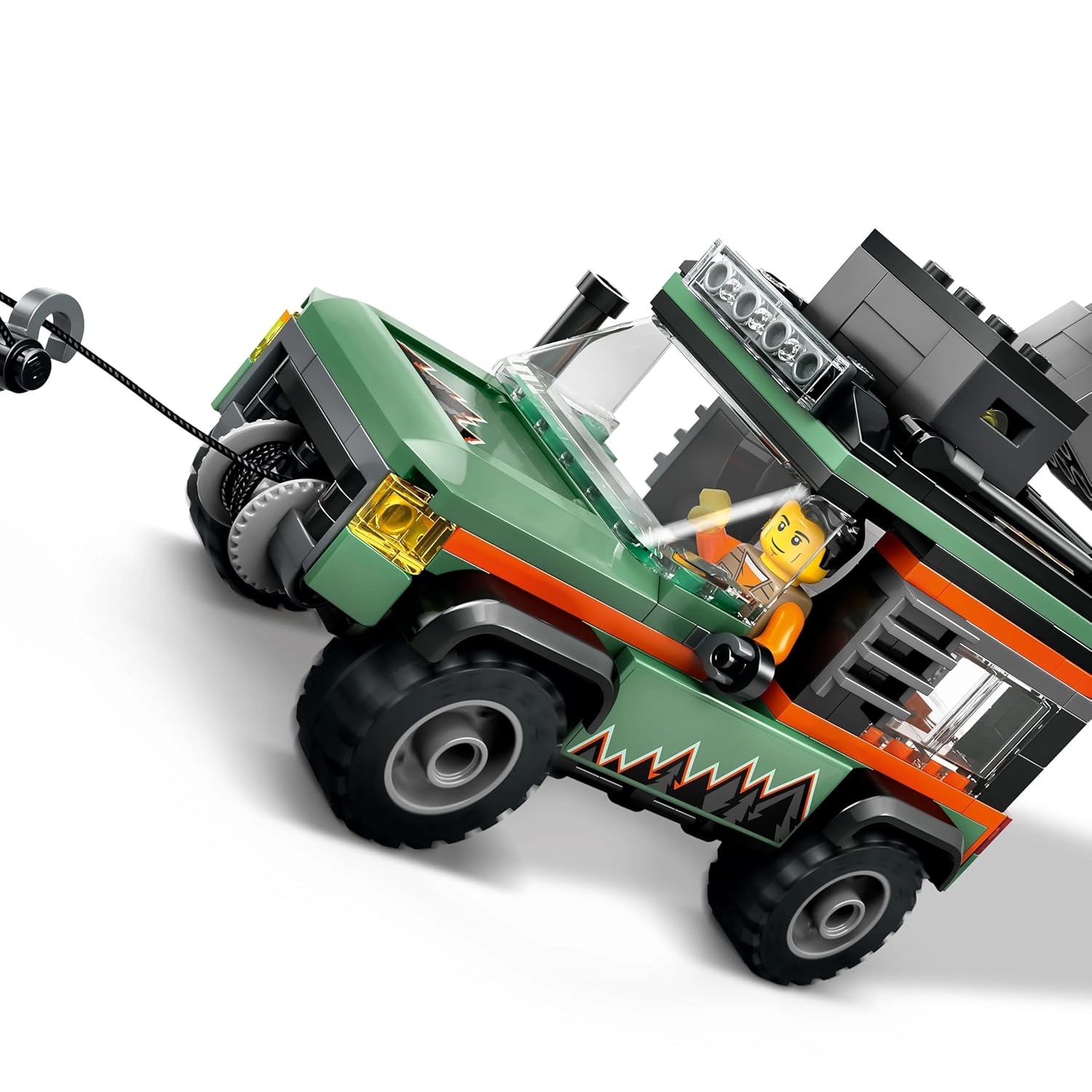 LEGO CITY OFF-ROAD 4X4 MOUNTAIN TRUCK ADVENTURE TOY 60447 1.00 PACK (Box Condition Damaged, Product Fine) iCraft by Eagle