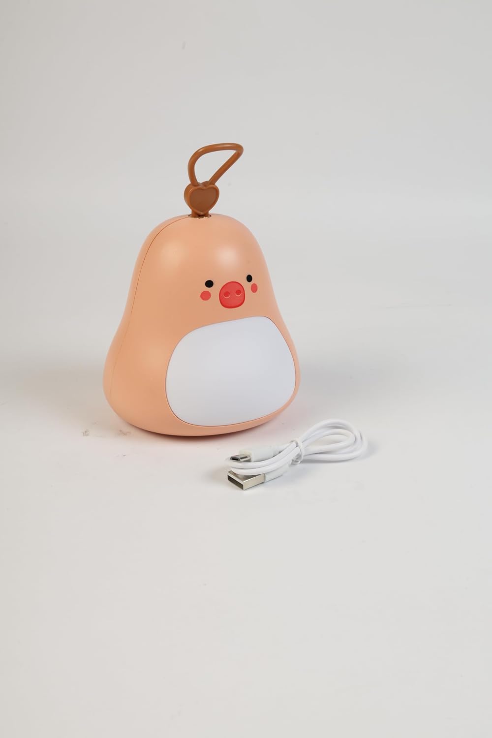 Lexton 6-Inch Warm Baby Light – Portable USB Rechargeable Kids Night Lamp with 3 Brightness Levels