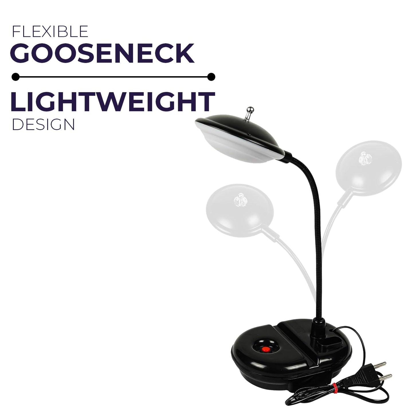 Lexton Black Desk Lamp – Study & Reading Light