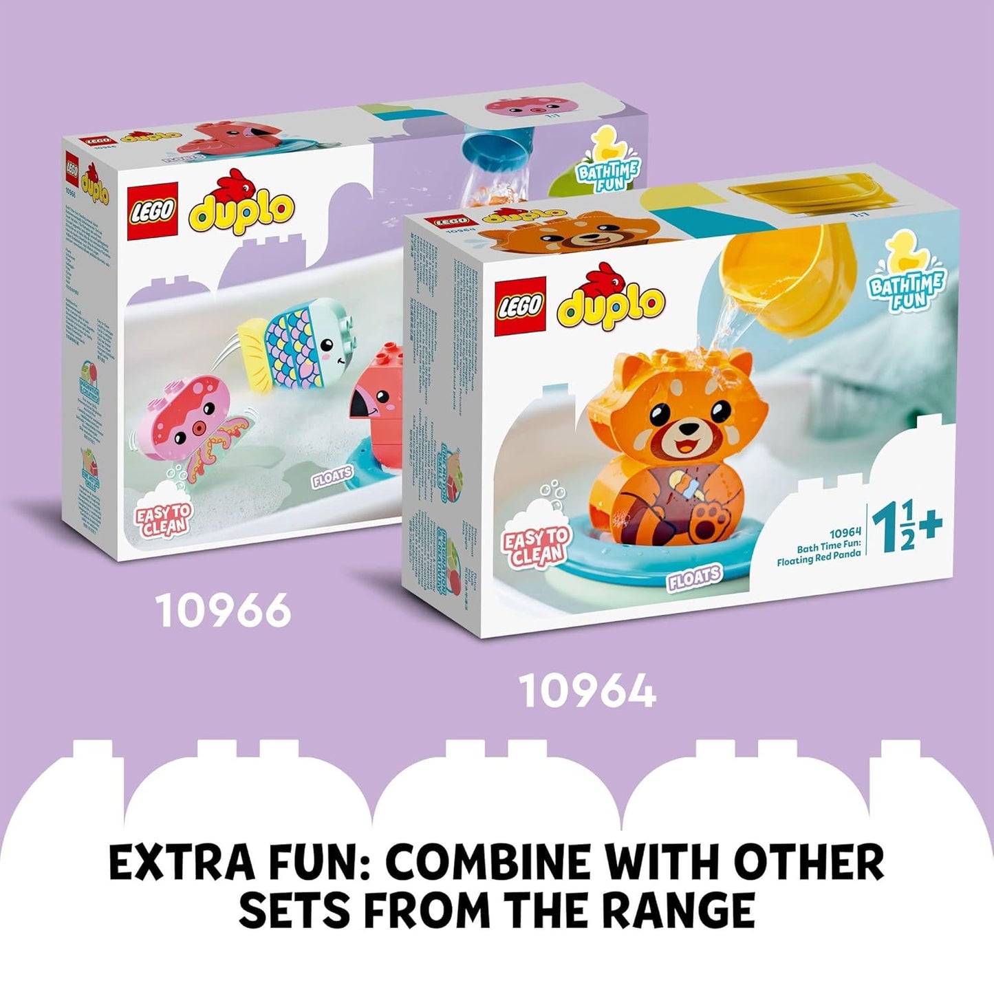 LEGO DUPLO My First Bath Time Fun: Floating Animal Train 10965 ( Box Condition Damaged, Product Fine)