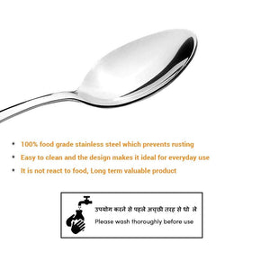 
                  
                    Sorabh DS Stainless Steel Desert Spoon Plain 06 Pcs
                  
                