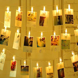 
                  
                    Lexton Photo Clips Battery String Light for Home Decoration (10 Clips,Warm White)
                  
                