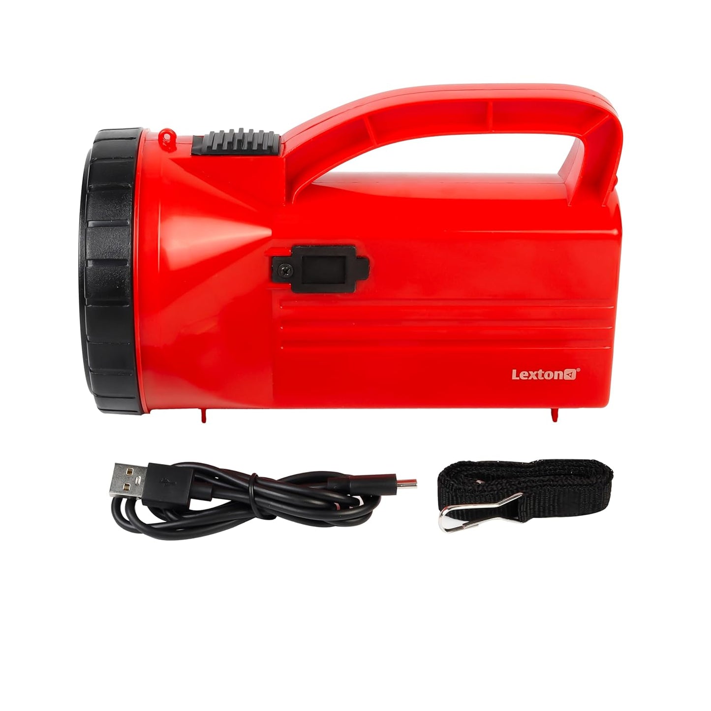 Lexton Thunder 5W Torch 4000mAh, Type-C Rechargeable, Powerbank, 2 Modes