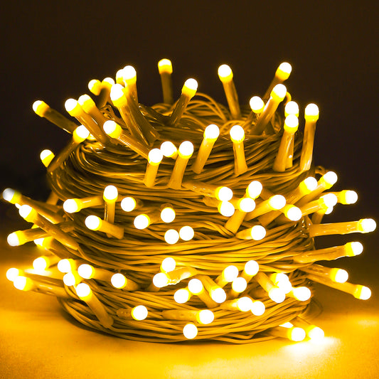 Lexton 40 LED Power Pixel Serial String/Fairy Light | Plug Sourced | Suitable for Home & Outdoor Decoration, Diwali, Christmas, Ramadan, Wedding, Party, Festival (Pack of 1,)
