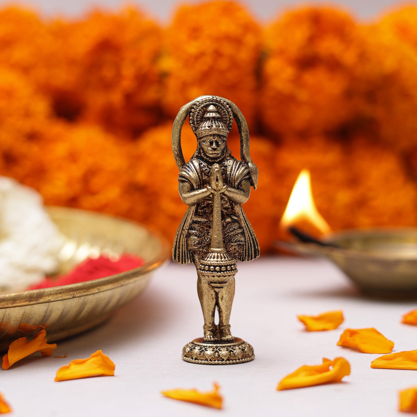 Klassic 2.5 Inch Brass Hanuman Idol