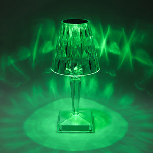 
                  
                    Lexton Diamond Shape Rechargeable Table Lamp | RGB Color Changing Light | Touch Control | Acrylic | Modern Style | Suitable for Bedroom, Office, Bar, Wedding (Pack of 1, White)
                  
                