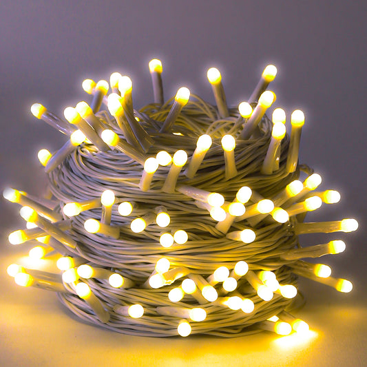 Lexton 40 LED Power Pixel Serial String/Fairy Light | Plug Sourced | Suitable for Home & Outdoor Decoration, Diwali, Christmas, Ramadan, Wedding, Party, Festival (Pack of 1,)