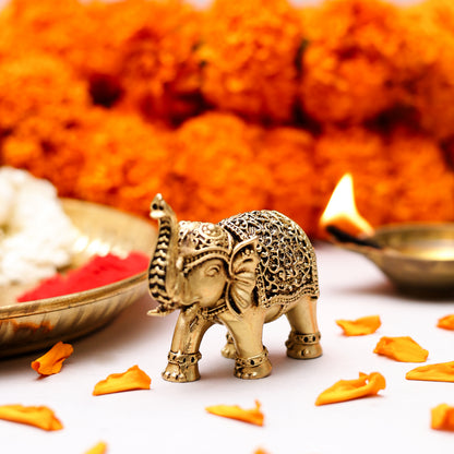 Klassic Brass Elephant Vastu Idol