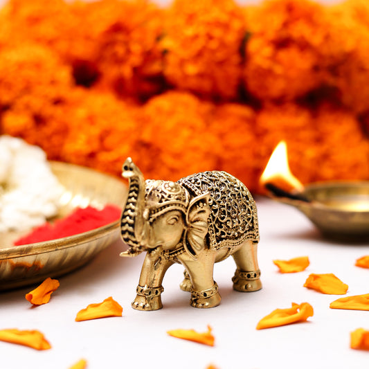 Klassic Brass Elephant Vastu Idol