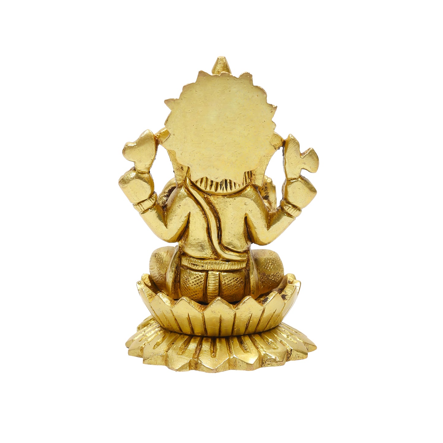 Klassic 2.7 Inch Pure Brass Kamal Ganesh Idol