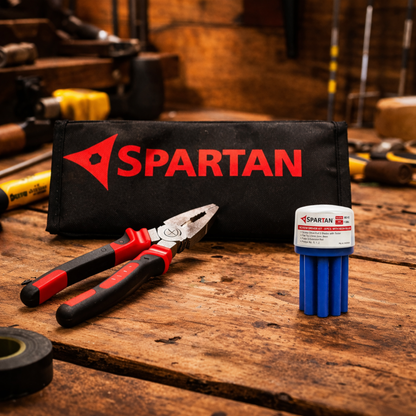 Spartan Home Hand Tool Kit Combo with Screwdriver and Plier