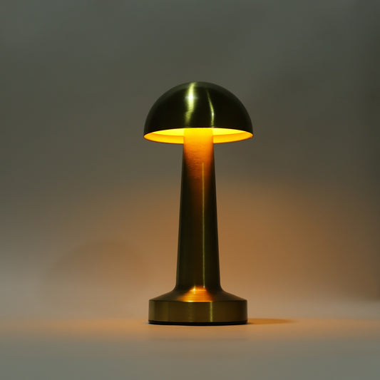 Lexton Cordless LED Golden Table Lamp 3 Mode