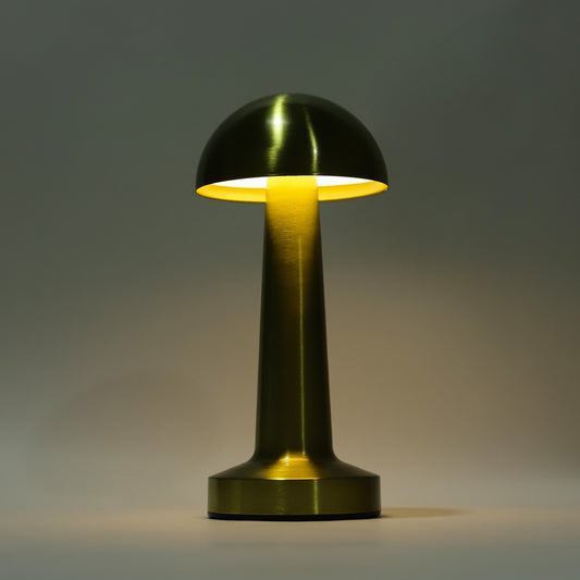 Lexton Cordless LED Golden Table Lamp 3 Mode