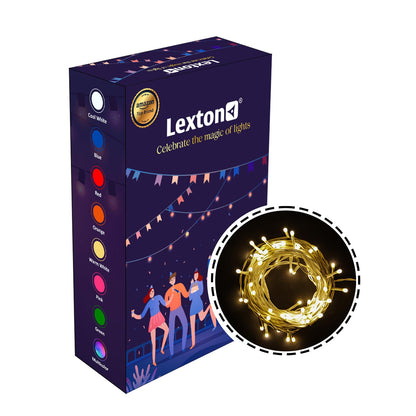 Lexton Lunar 75 LED Warm White Fairy String Lights
