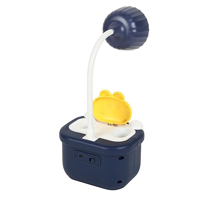 Lexton Camera Shaped LED Study Lamp | Kids Rechargeable Desk Light Blue