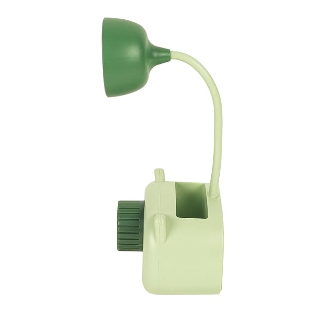 Lexton Camera Shaped LED Mini Study Lamp | Rechargeable Kids Desk Light Green