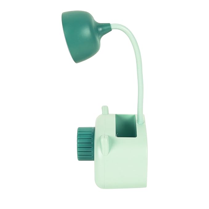 Lexton Piggy Shaped LED Mini Study Lamp | Rechargeable Kids Desk Light Blue