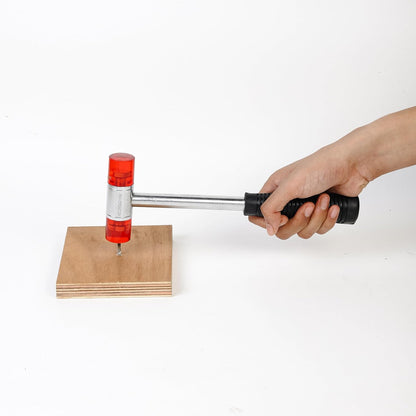 Spartan 20mm Soft Face Hammer | Dual Head Acetate Mallet Tool