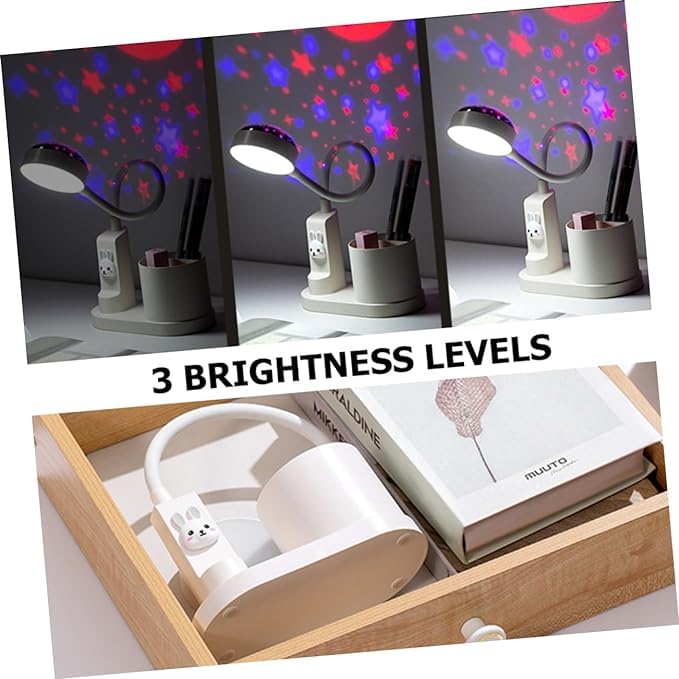 Lexton Rechargeable Star Projector Lamp | LED Night Light for Home