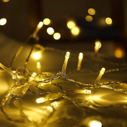 Lexton 40 LED Power Pixel Serial String/Fairy Light | Plug Sourced | Suitable for Home & Outdoor Decoration, Diwali, Christmas, Ramadan, Wedding, Party, Festival (Pack of 1,)