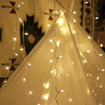 Lexton 40 LED Power Pixel Serial String/Fairy Light | Plug Sourced | Suitable for Home & Outdoor Decoration, Diwali, Christmas, Ramadan, Wedding, Party, Festival (Pack of 1,)