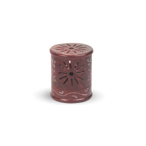 
                  
                    iCraft Soapstone Marble Handcrafted Bakhnoor Candle Aroma Diffuser | Tea Light Holder |Wax Burner - Perfect for Gifting & Home Décor (Maroon)
                  
                