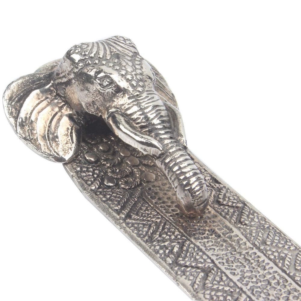 
                  
                    iCraft Incense Stick Holder/Recycled Aluminium Elephant Idol Incense Stick Holder (Silver,Pack of 1)
                  
                