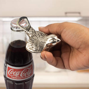 
                  
                    Klassic Bottle Opener/Recycled Almunium Bird Shape Bottle Opener (Silver,Pack of 1) (Kl-Bttloopnr-Bird)
                  
                